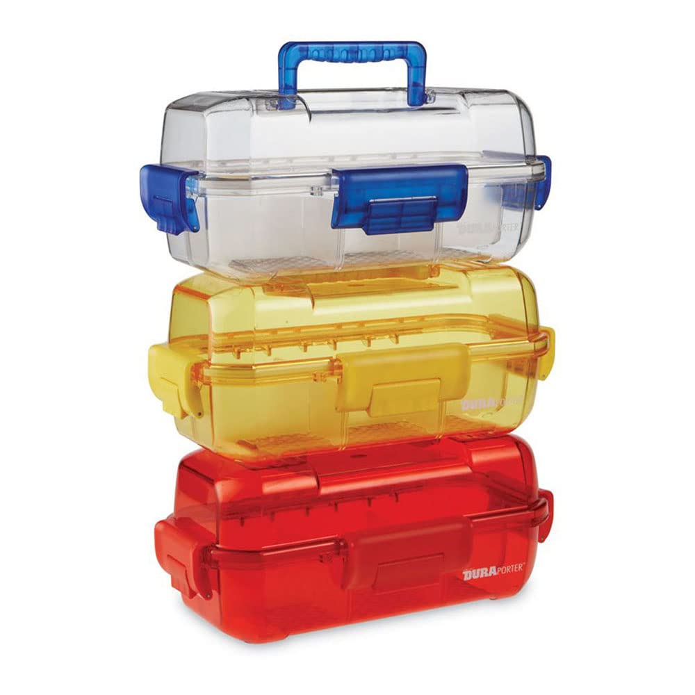 Heathrow HS120077 DuraPorter Transport Box, Red with Red Handles