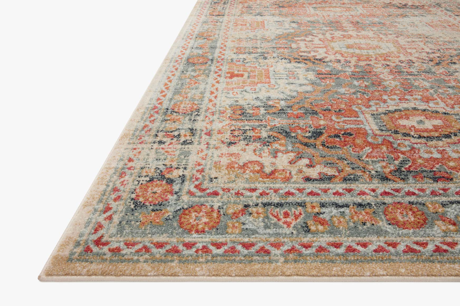 Loloi II Jocelyn Collection - Transitional Power Loomed Rug in Mist (JOC-03)