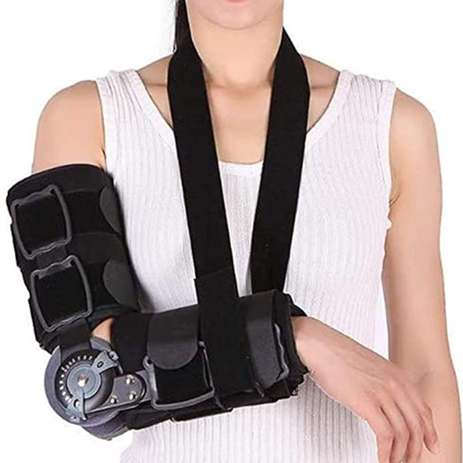 Hinged Forarm Support,Shoulder Abduction Orthosis Fixed Brace,For Elbow Joint Fixation Rehabilitation Or Arm Fracture Medical Splint(