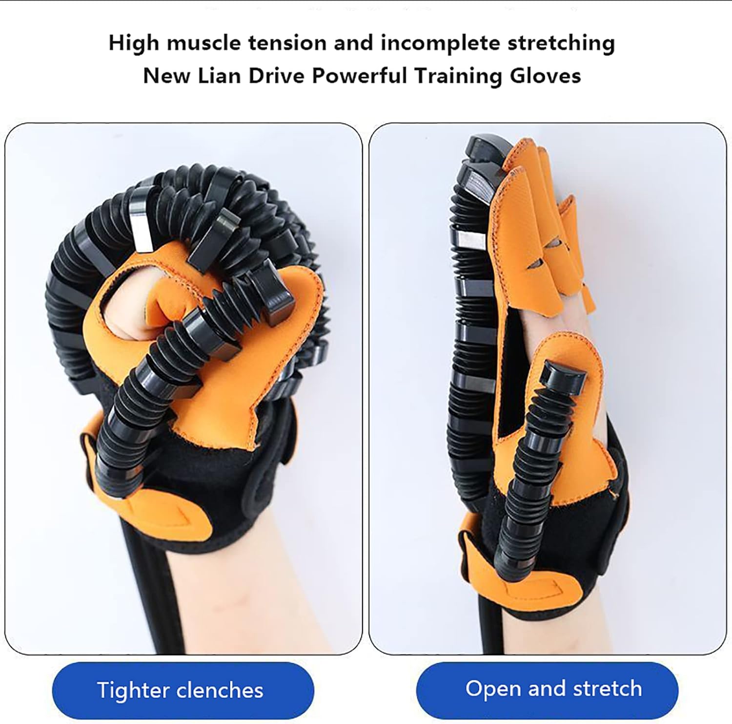 Rehabilitation Robot Gloves, Hand Stroke Hemiplegia Recovery Equipment, Multiple Training Methods, Pneumatic Design, Relieve Muscle Stiffness