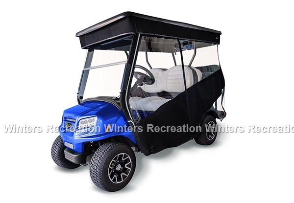 Club Car Onward, 4 Passenger Custom-Fit Enclosure, Black
