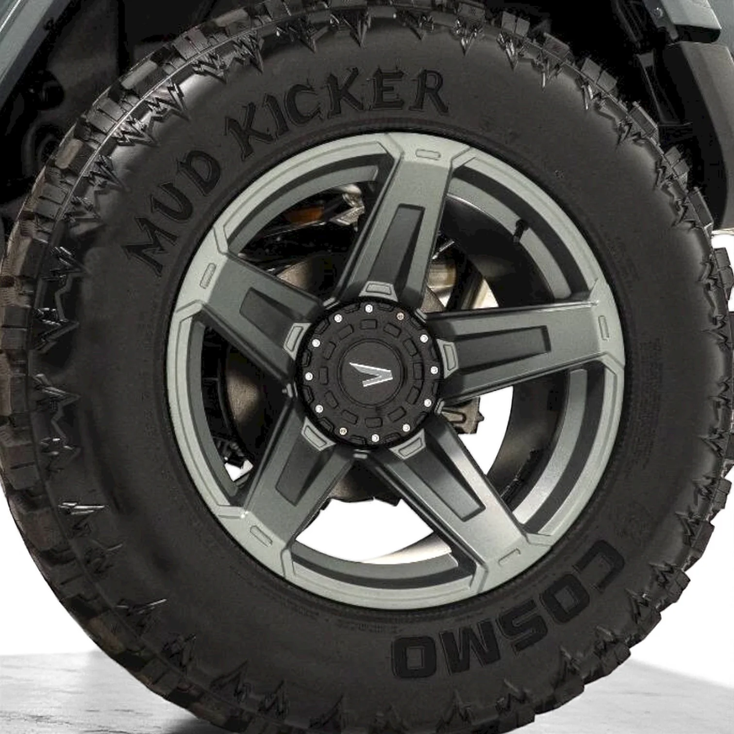 Ford Bronco Apocalypse 5 Spoke Wheel 6 Lug (Silver)