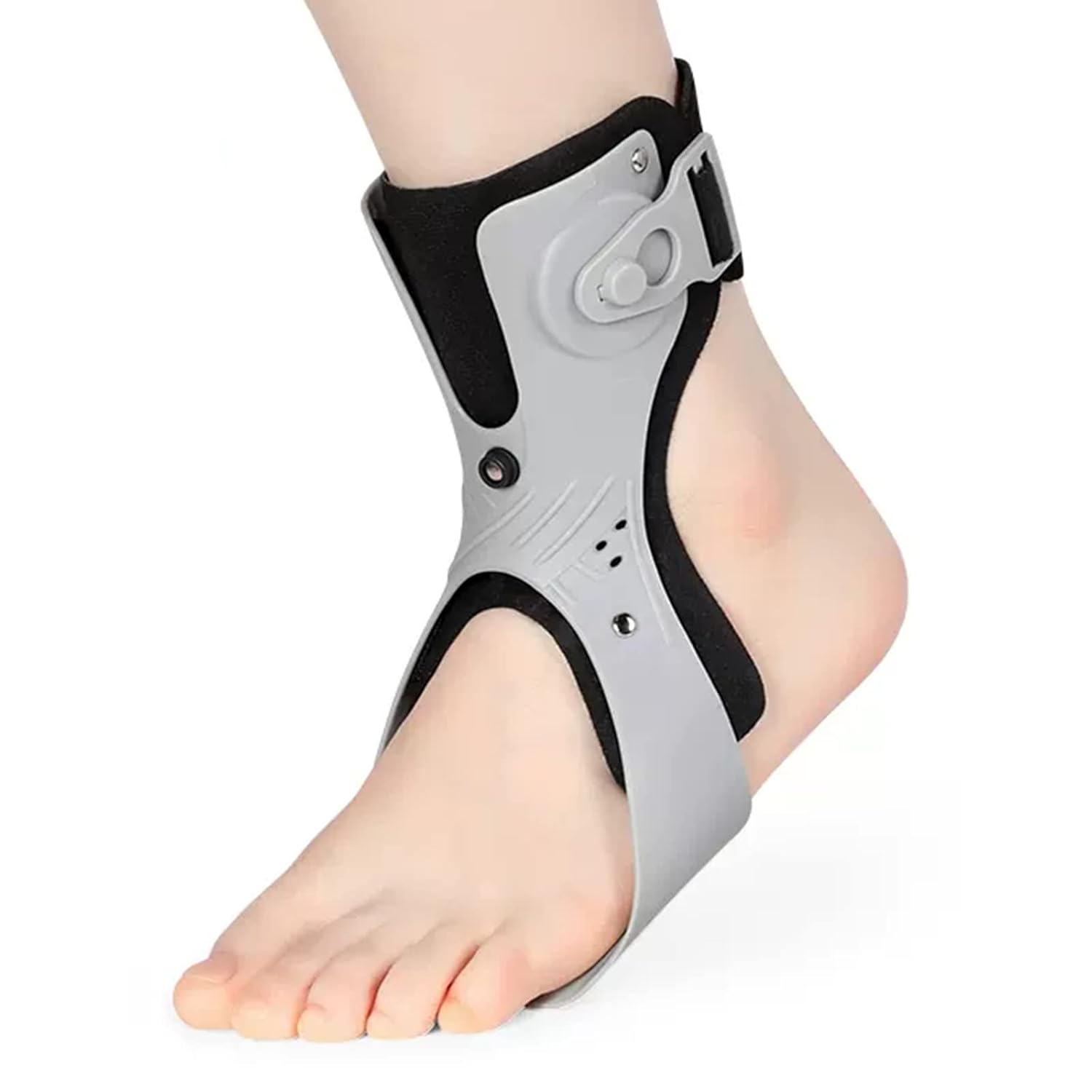 SFKLYU Drop Foot Brace AFO Foot-Up Orthosis Drop Foot Brace Foot Drop Orthosis Ankle Brace Support for Hemiplegia Stroke Shoes Walking,B/left,S