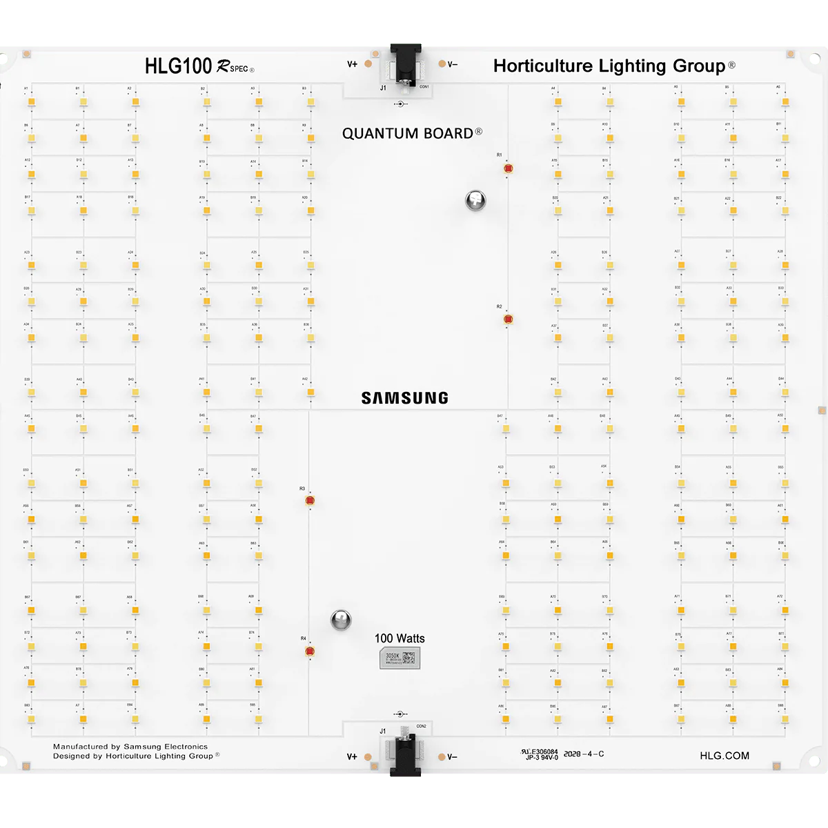 HLG 100 Rspec High Efficiency White Light Quantum Board