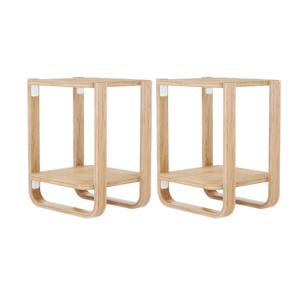 Umbra Bellwood Side Table (Natural)-2 Pack