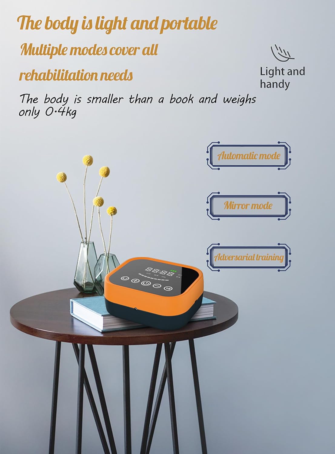 Rehabilitation Robot Gloves with Various Training Modes, Rechargeable Finger Trainer Hand Strengthening Devices with Adjustable Training Time