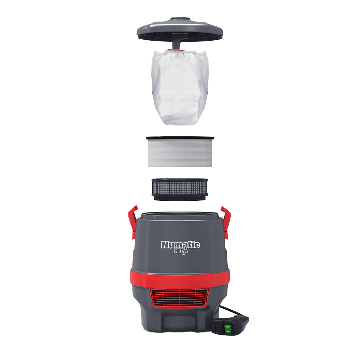 NaceCare RSV150H Electric HEPA Backpack Vacuum