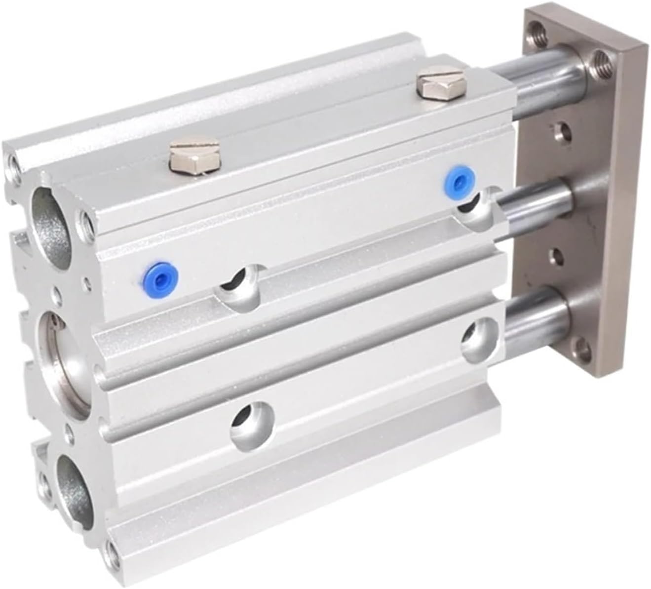 MGPM/MGPL12 series thin three-axis guide rod cylinder with a cylinder diameter of 12mm and a stroke of 10-150mm, precision compact guide(125mm stroke,MGPL12)