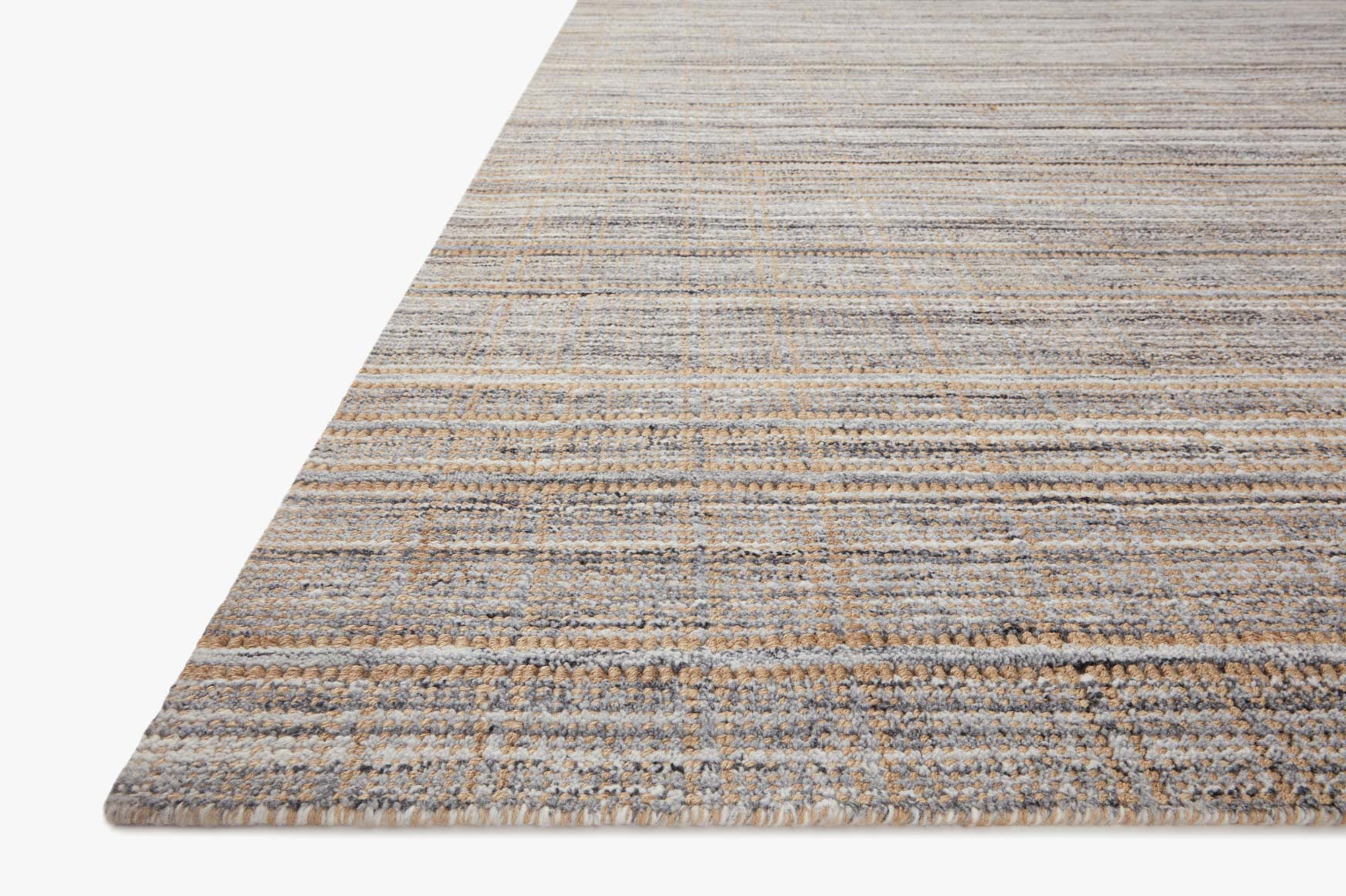 Loloi Jamie Collection - Transitional Hand Loomed Rug in Natural & Slate (JEM-01)