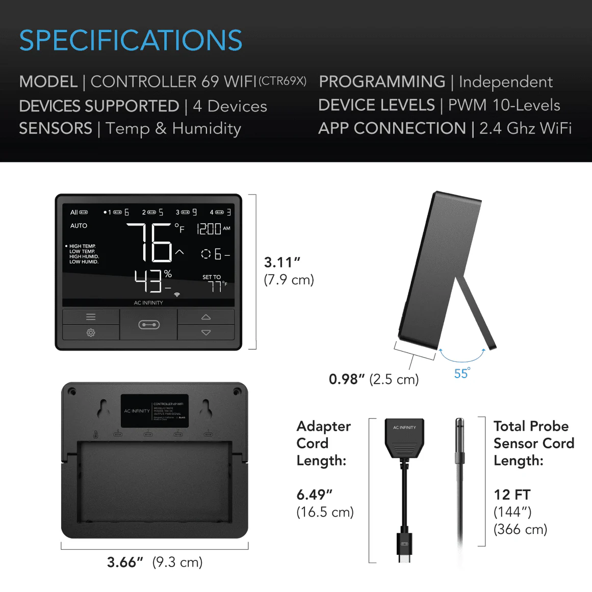 AC Infinity Controller 69 Smart Controller