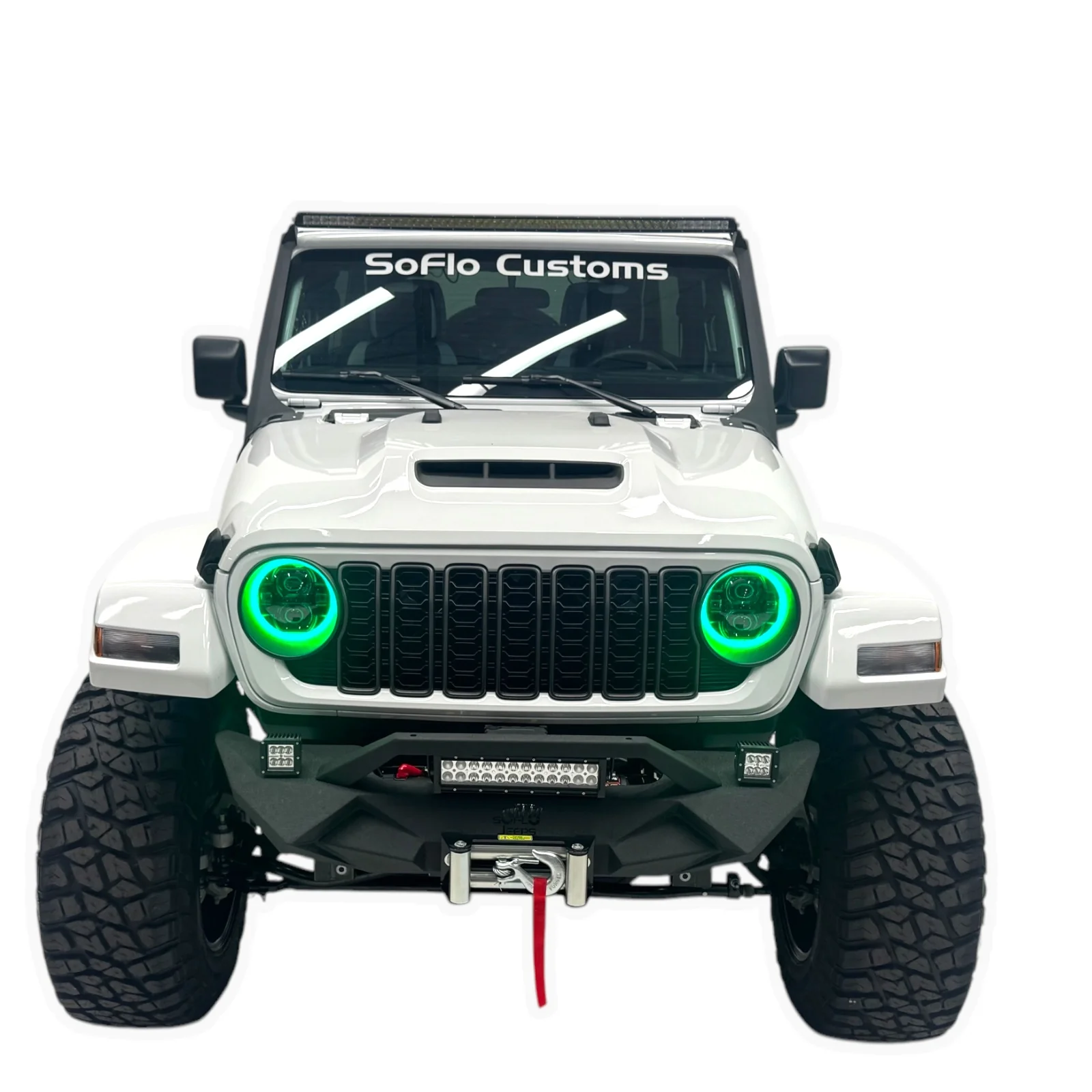 Jeep Wrangler Mojave Style Hood 2018-2026