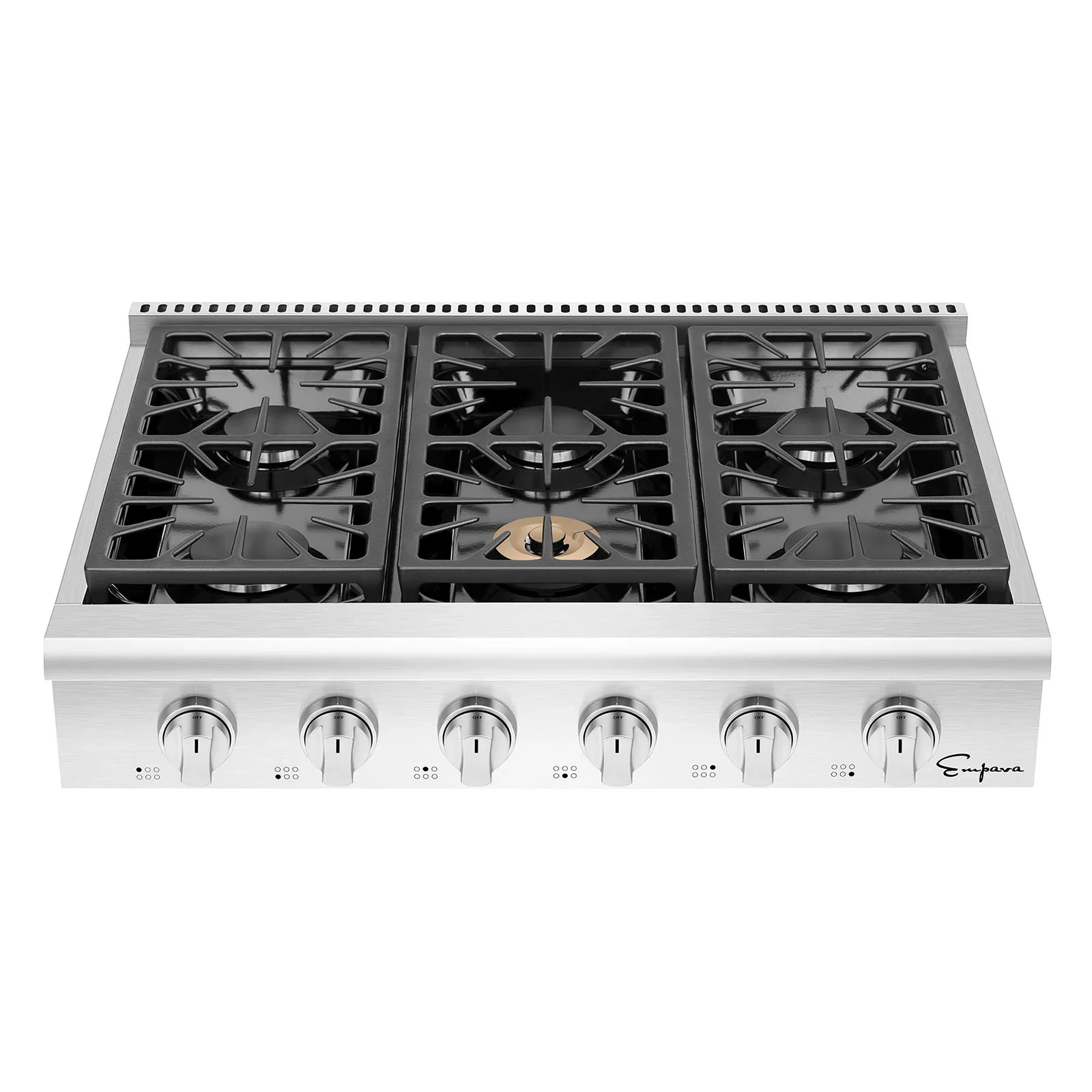 Empava 36-Inch Pro-Style Slide-In Natural Gas Cooktops (EMPV-36GC31)