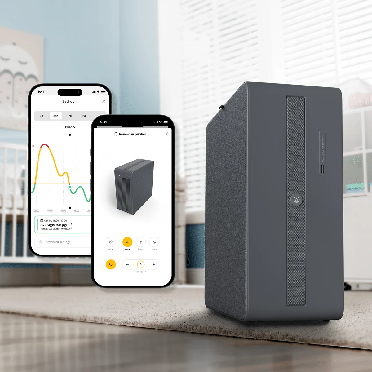 Airthings Renew Air Purifier