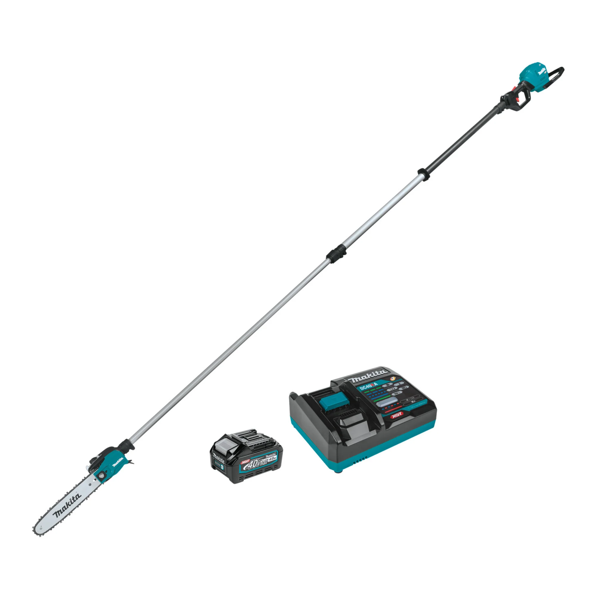 Makita GAU02M1 40V Max XGT Brushless 10-Inch Telescoping Pole Saw Kit