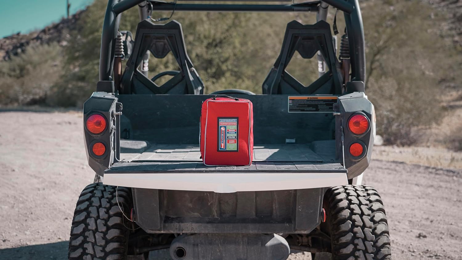 Rapid Care First Aid Kit – 300+ Piece Emergency Medical Kit with Bonus 95-Piece Travel Pack – Outdoor, Workplace, and Home Use – Color Coded & Labeled for Quick Access