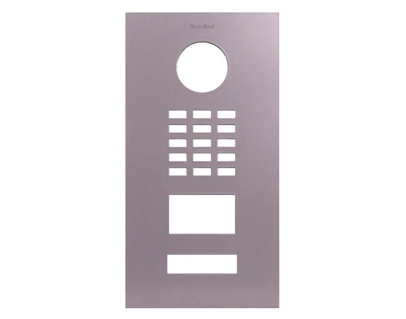 DoorBird Front Panel for D2101V in Pastel Violet, RAL 4009