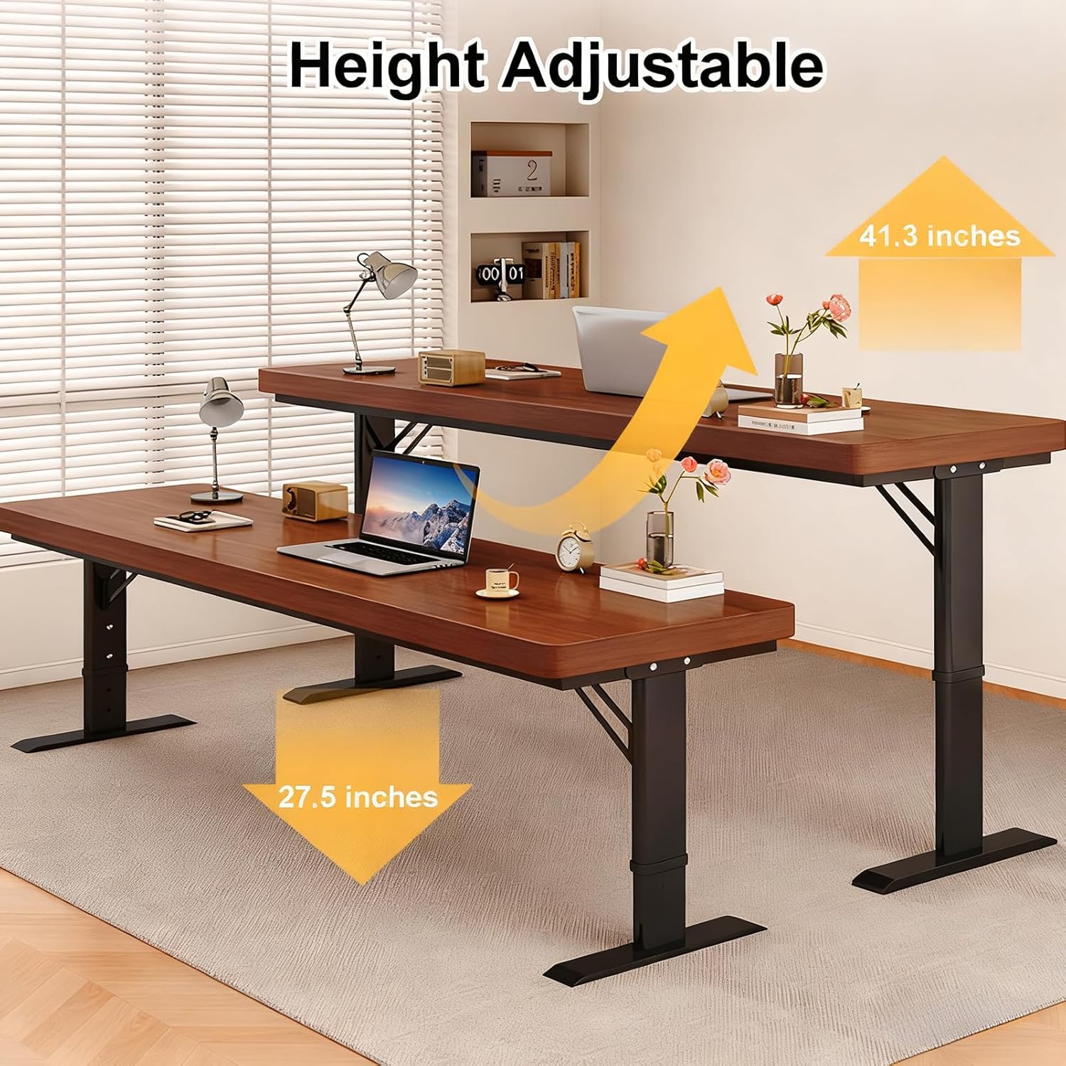 Over The Bed Table with Wheels, 2