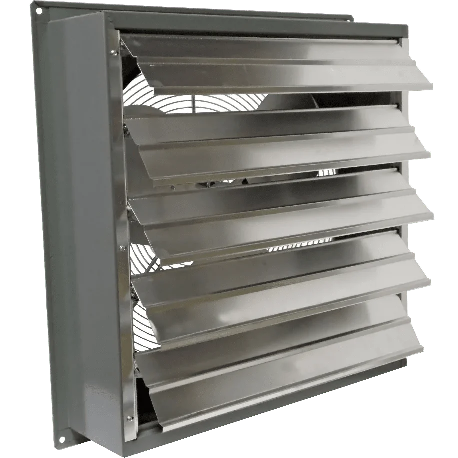 Canarm SD08-XPF 8-In. Explosion Proof Wall Mount Shutter Exhaust Fan