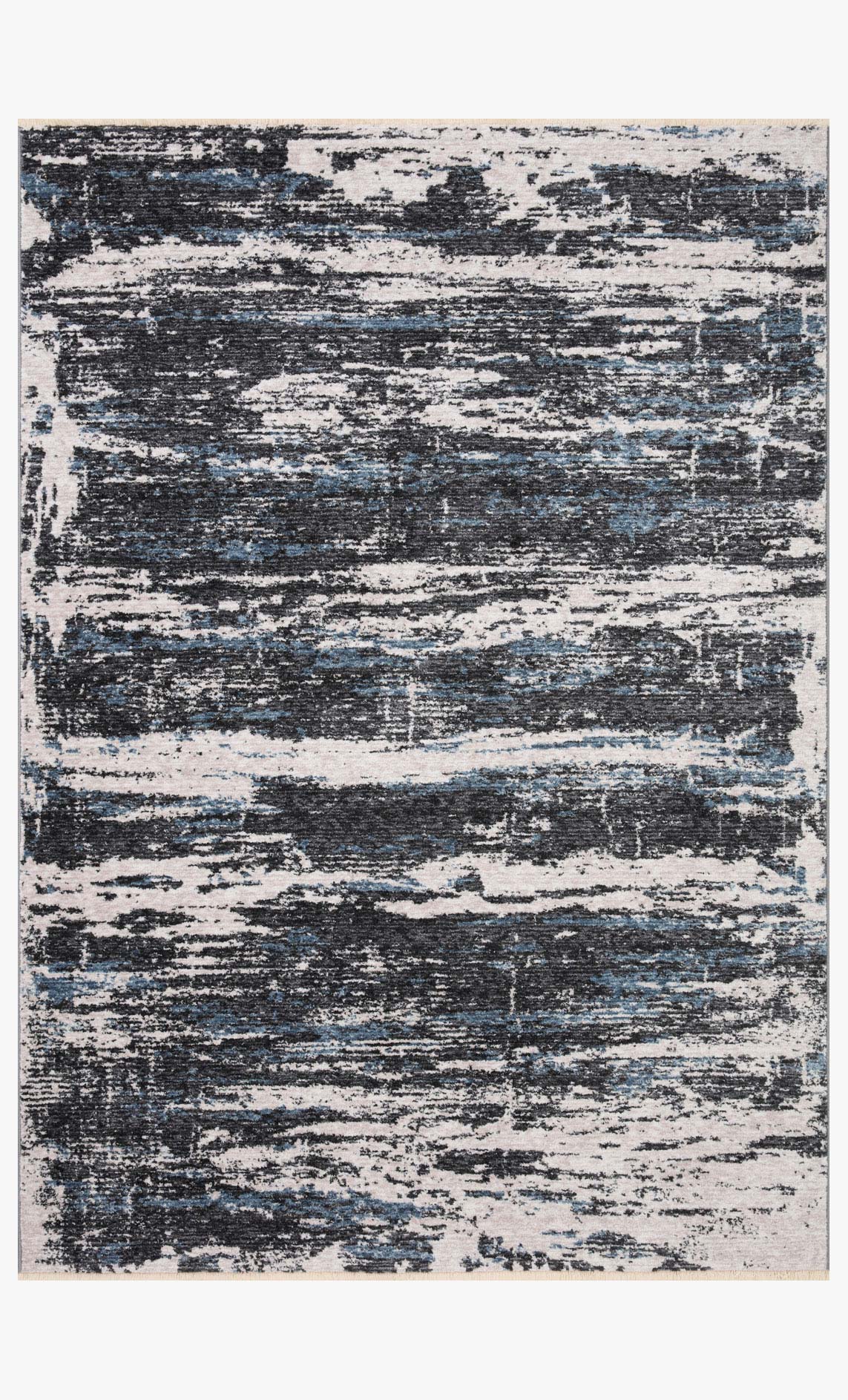 Loloi II Vance Collection - Traditional Power Loomed Rug in Charcoal & Dove (VAN-04)