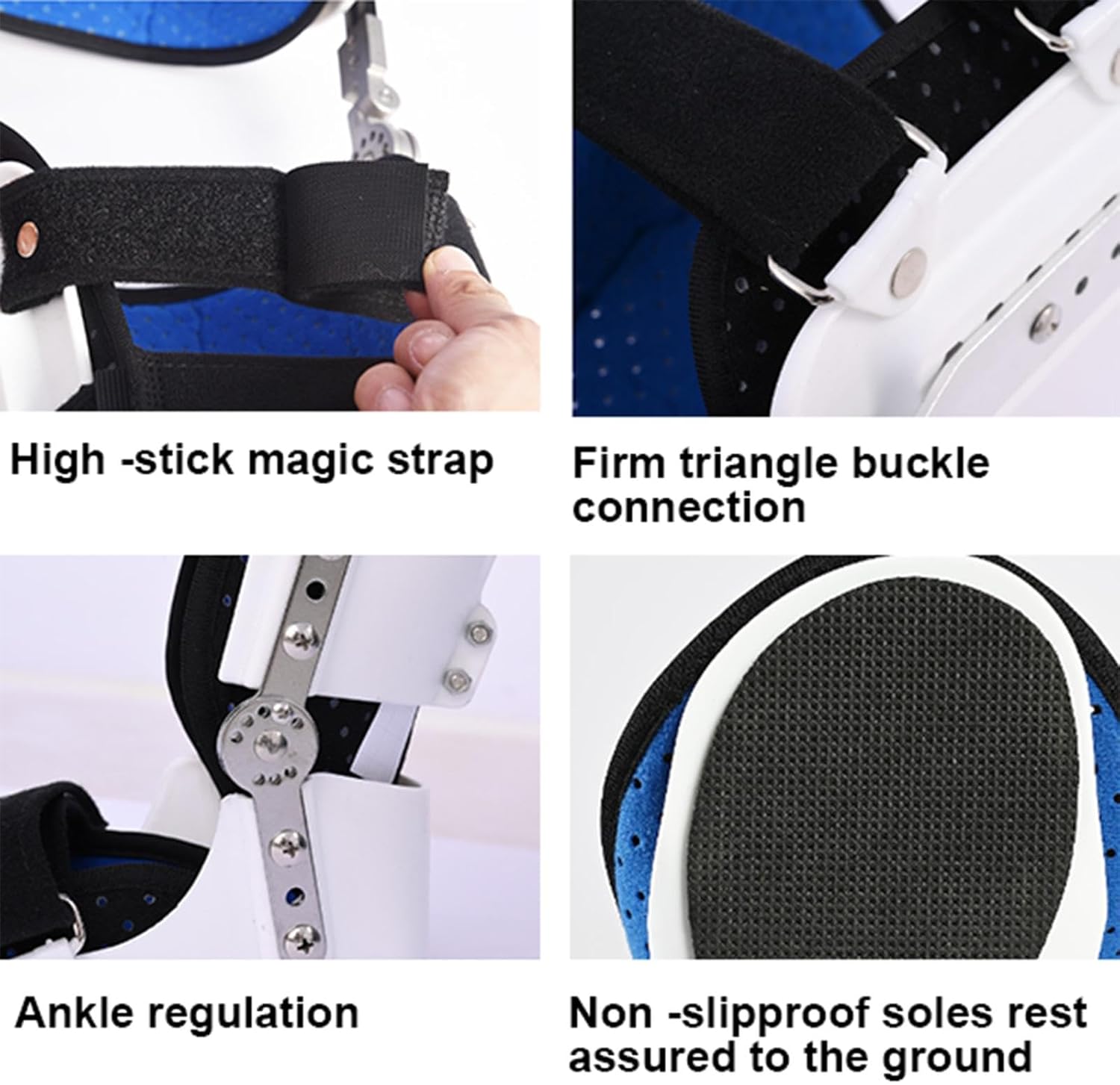 Adjustable ROM Hinged Knee Brace with Side Leg Stabilizers, Post Op Knee Support Orthosis Immobilizer for Women And Men Knee Pain Left Leg And Right Leg,Right (Right