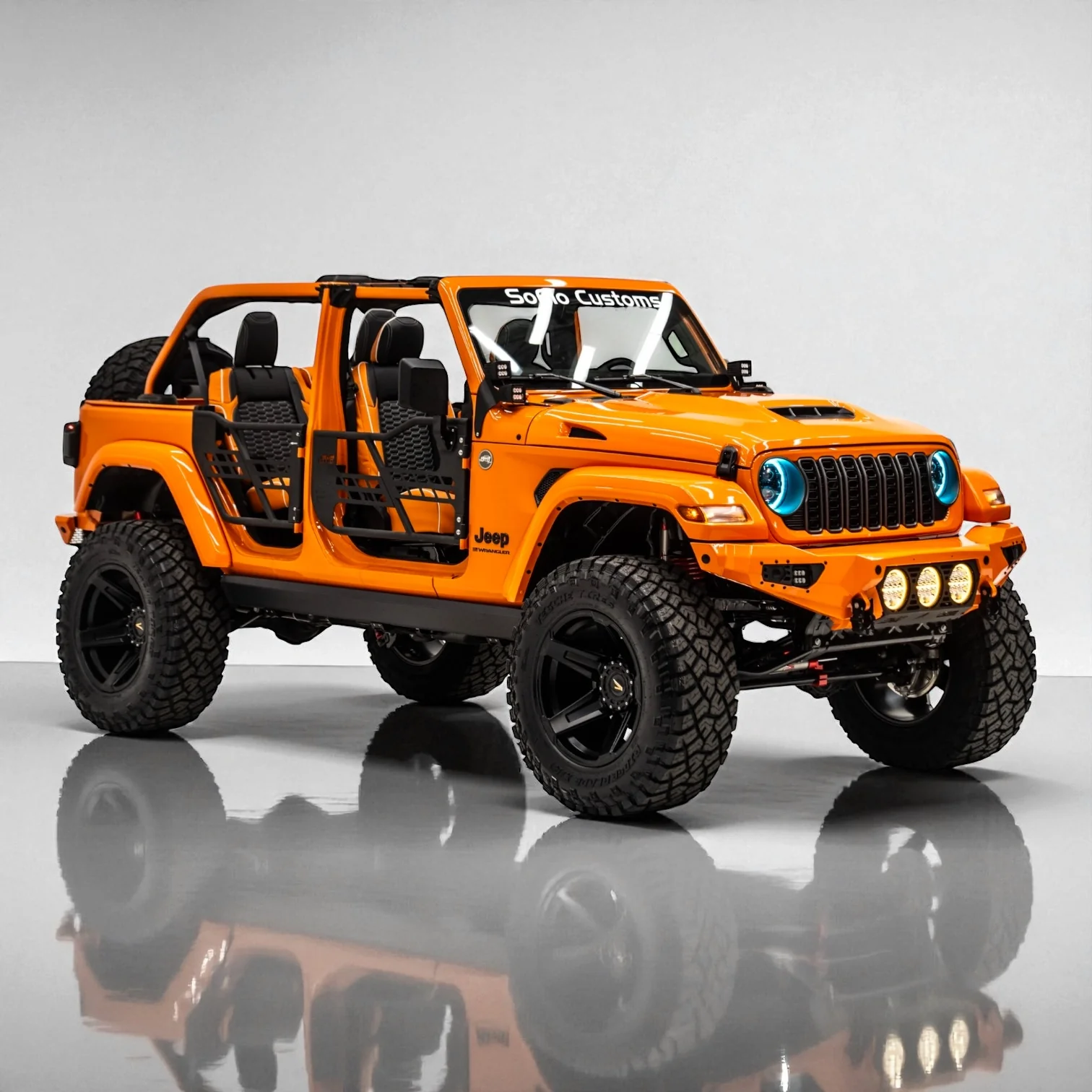 Jeep Wrangler Pipe Doors 2018-2026