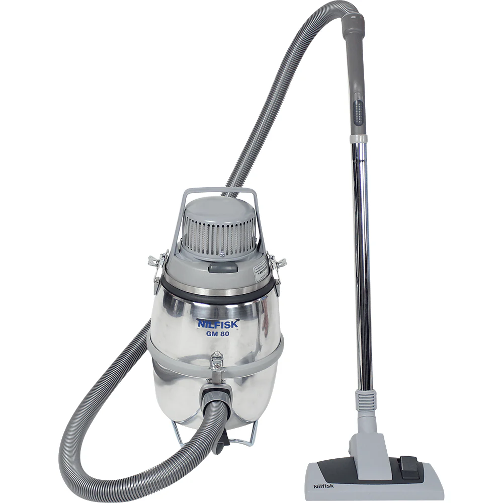 Nilfisk GM-80 Canister Light Industrial Vacuum - HEPA