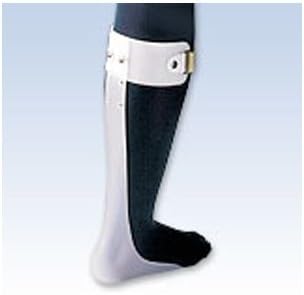 Ankle Foot Orthosis/Foot Drop Splint, Right Large White