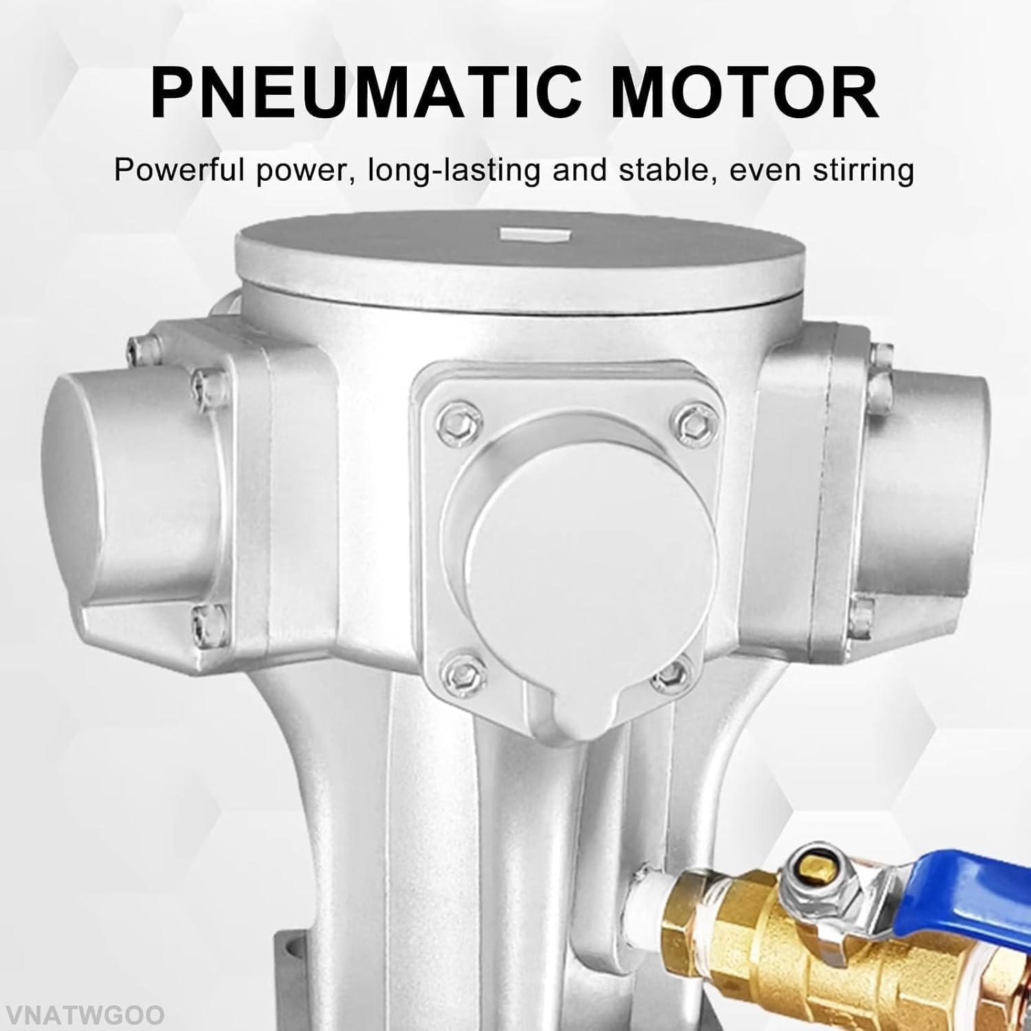 IBC Air Agitators - Electric Tank Mixer for Ink Dissolving, Folding Propeller Design, Ideal for IBC Tote Mixing Applications