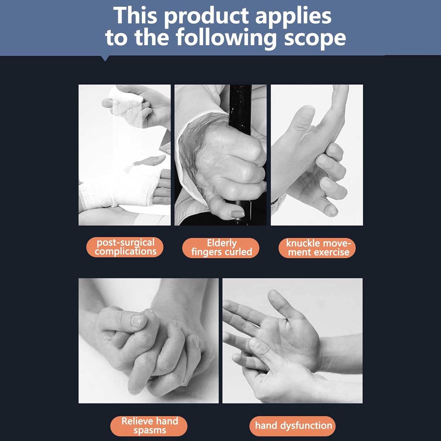 Rehabilitation Robot Gloves, 2nd Generation Upgrade Recovery Gloves for Patient, for Hemiplegia Stroke Arthritis Hand Finger(Size:S Code,Color:Right Hand)