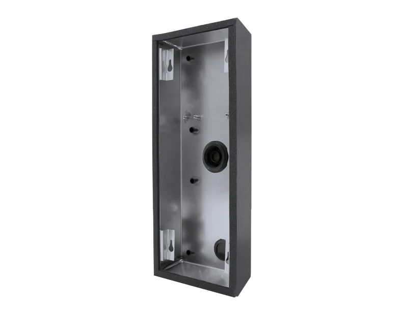 DoorBird D2102V/D2103V/D2101FV Fingerprint 50/D2101FV EKEY Surface-Mounting Housing Backbox in Titanium