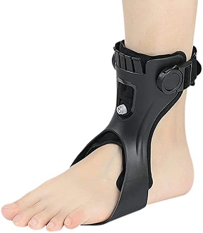 Drop Foot Brace for Walking, Drop Foot Brace, Foot Up Ankle Foot Orthosis Support with Inflatable Airbag for Hemiplegia Stroke Shoes Walking Foot Stabilizer (Right-M