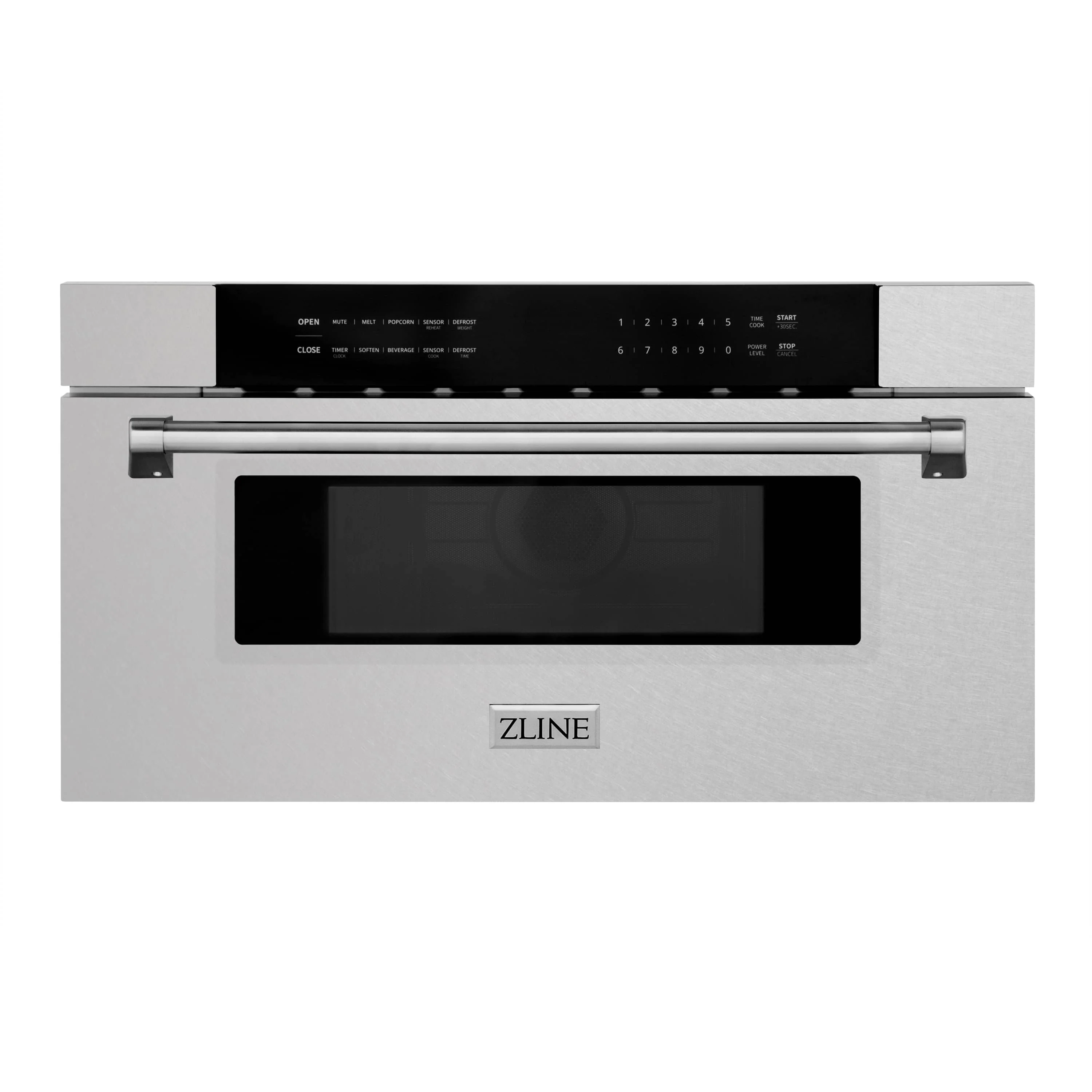 ZLINE 30-Inch 1.2 cu. ft. Built-in Microwave Drawer in Satin Stainless Steel (MWD-30-SS)