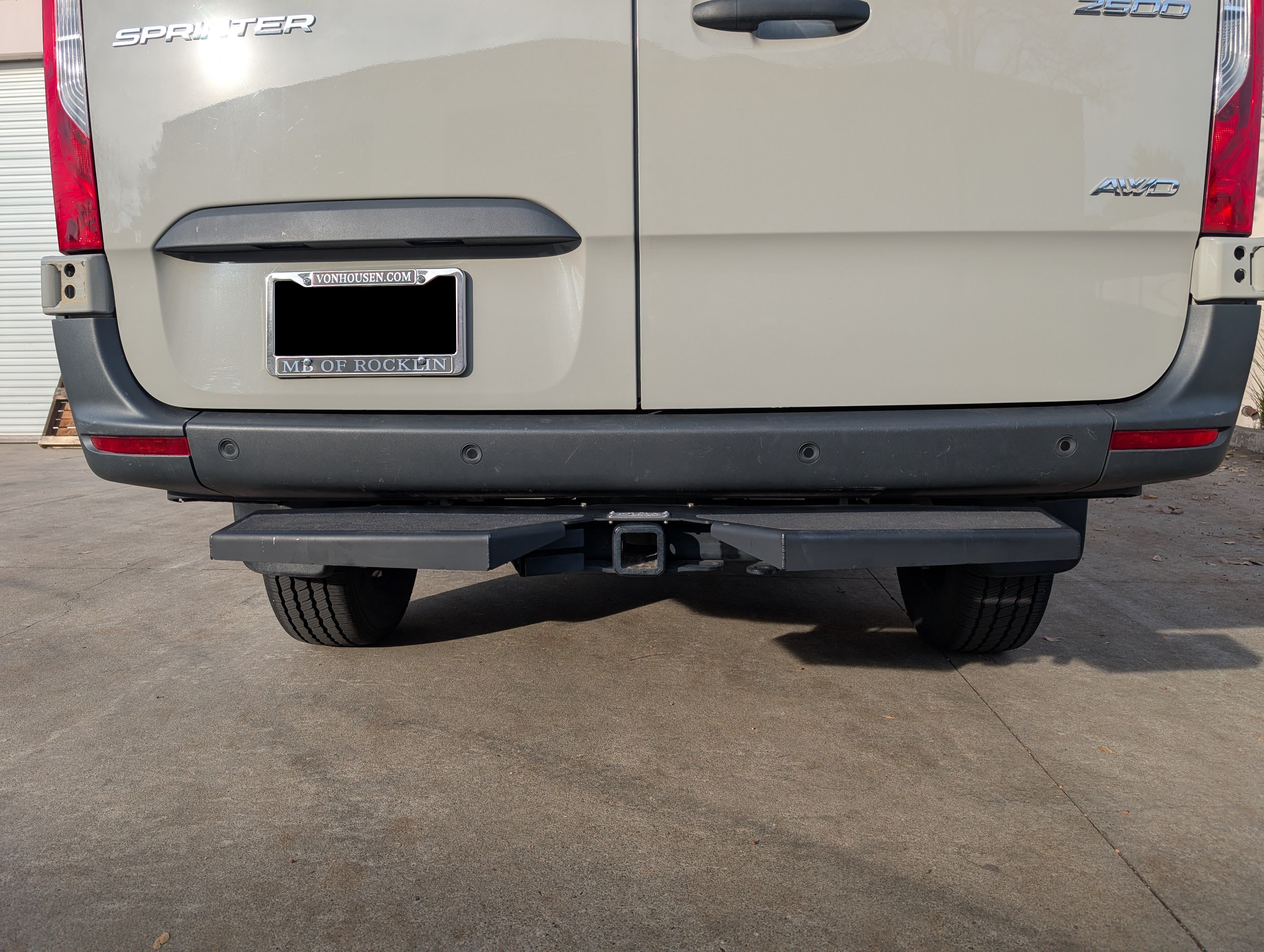 Mercedes Sprinter Rear XL Plateau Step