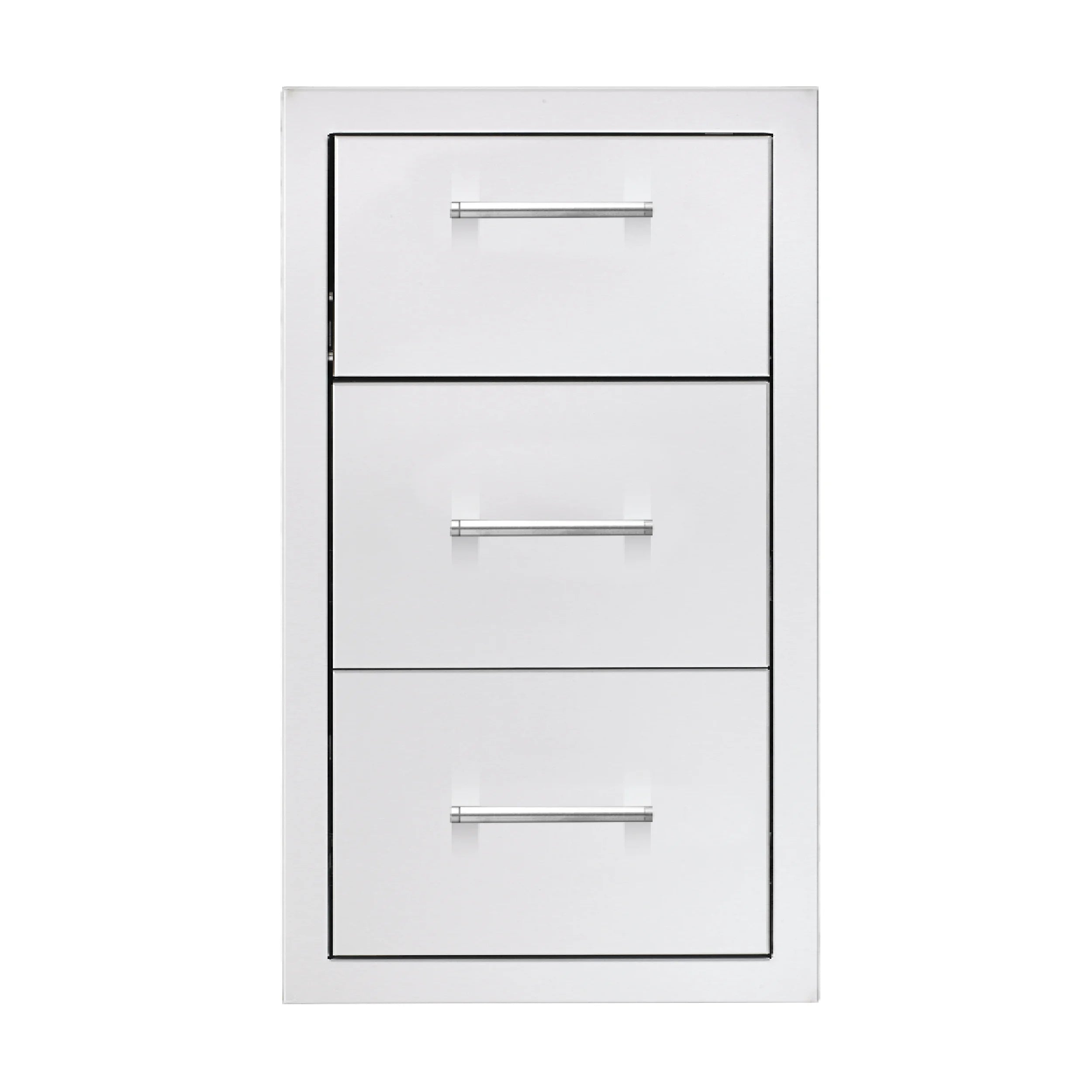 TrueFlame 17-Inch Vertical 2-Drawer & Paper Towel Holder Combo Masonry (TF-TDC-17M-A)