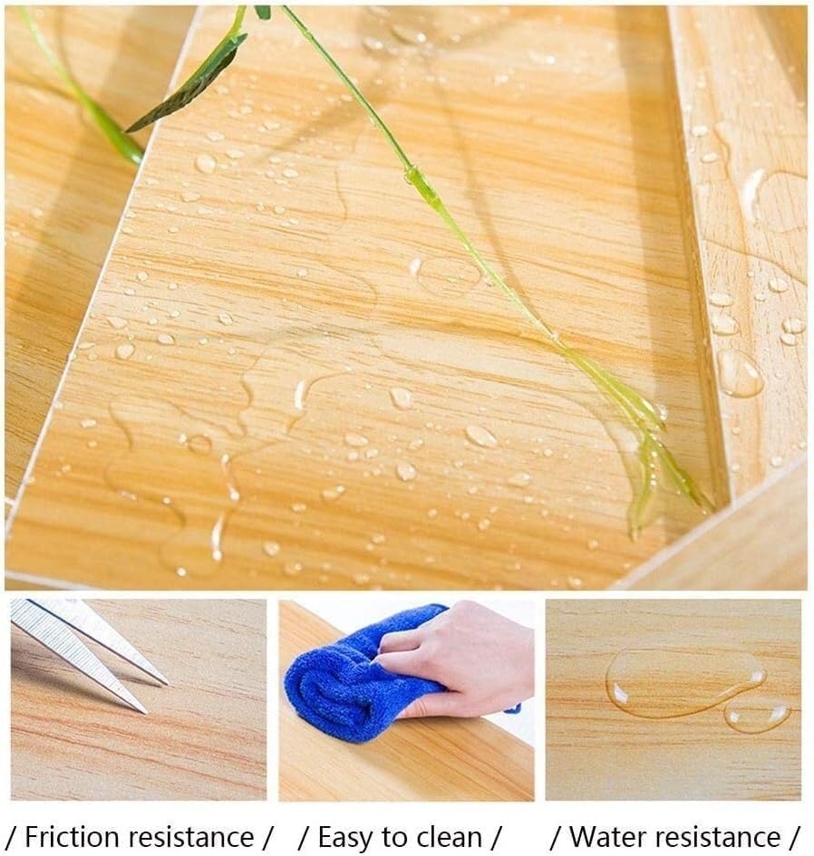 Adjustable Overbed Table with Wheels, Mobile Laptop Desk with Steel Frame, 2-Tier Side Table for Bedside, Office, Home Use(60x40cm)