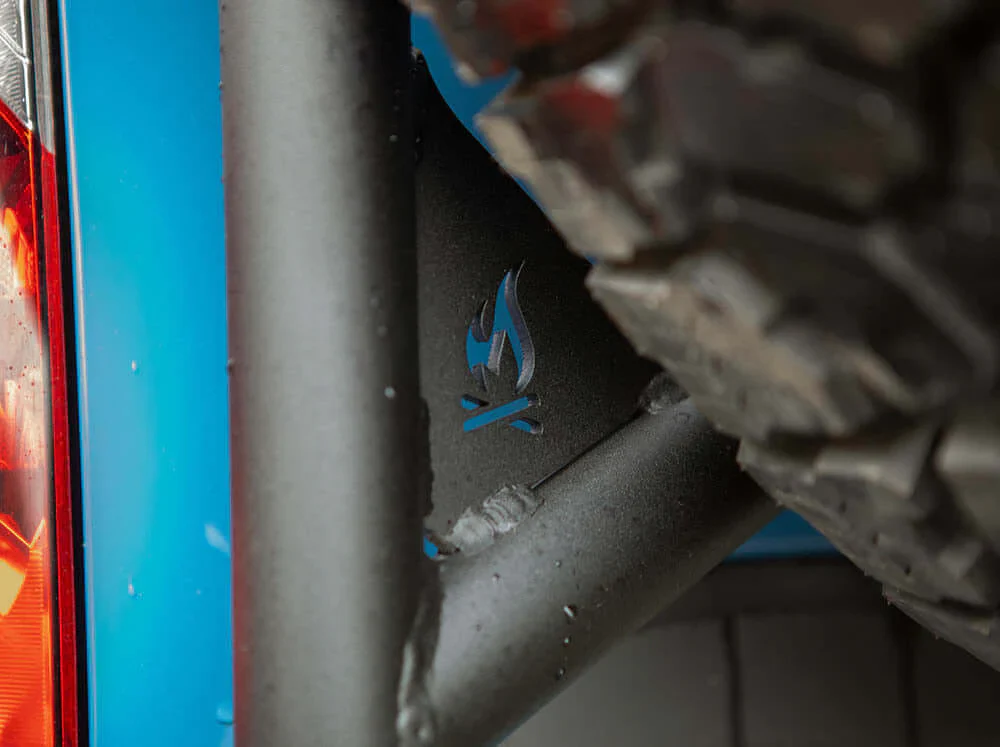 Sprinter Van Rear Ladder + Tire Carrier