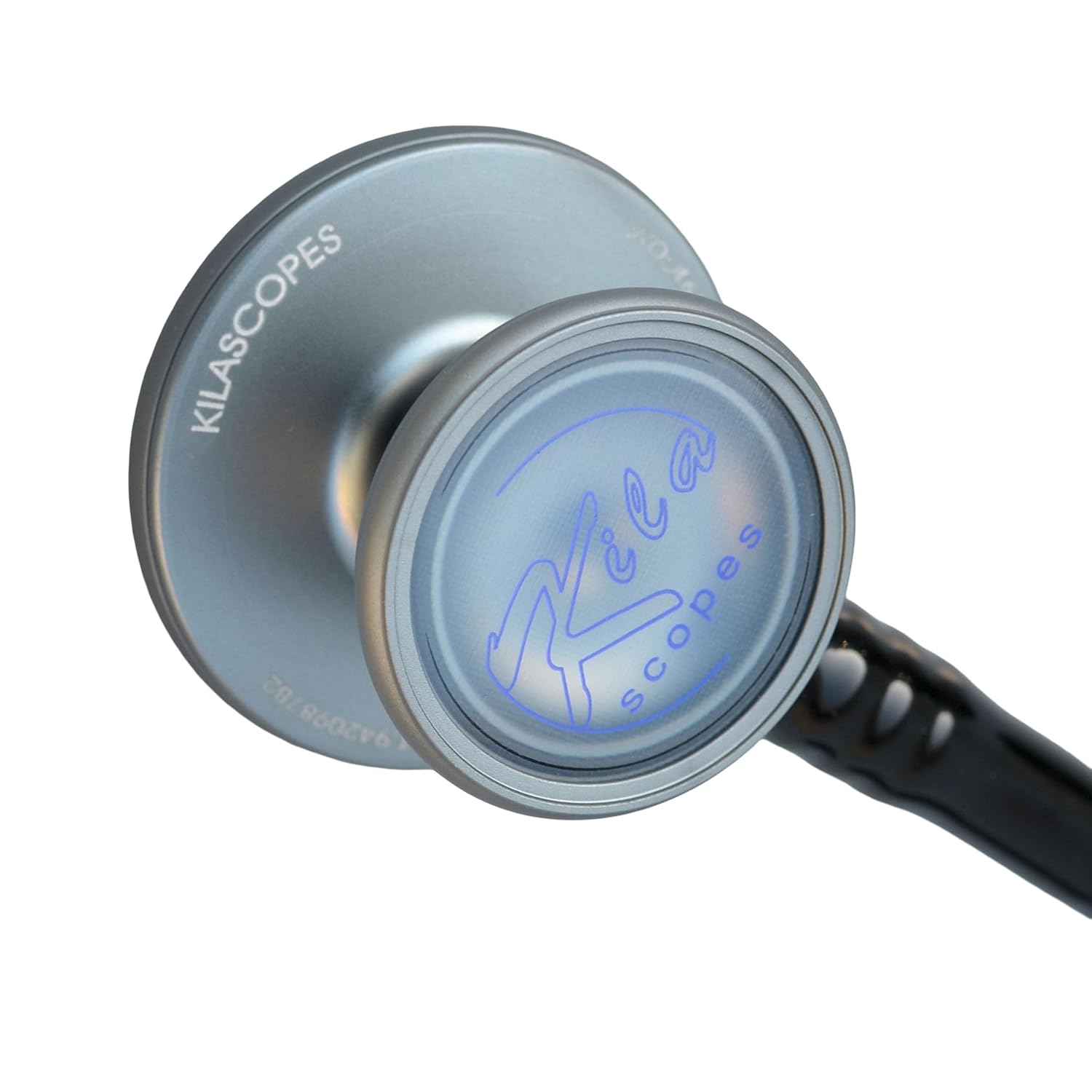 Virtuoso Dual Head Cardiology Stethoscope, Professional Quality, Classic Tube, KS-750 Black