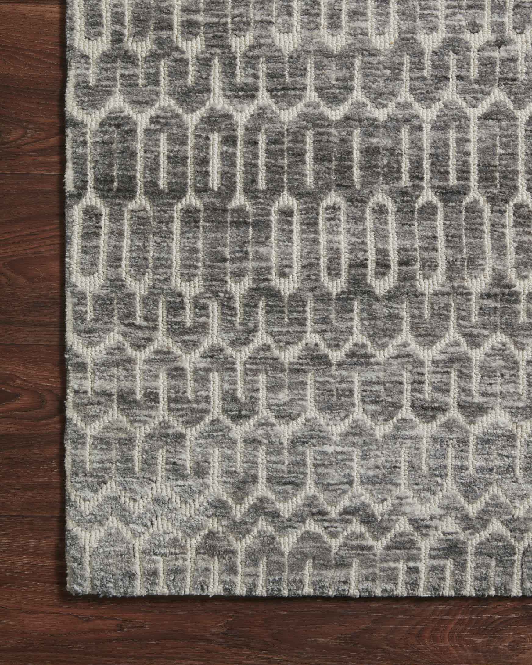 Loloi II Neda Collection - Transitional Power Loomed Rug in Ivory & Charcoal (NED-03)