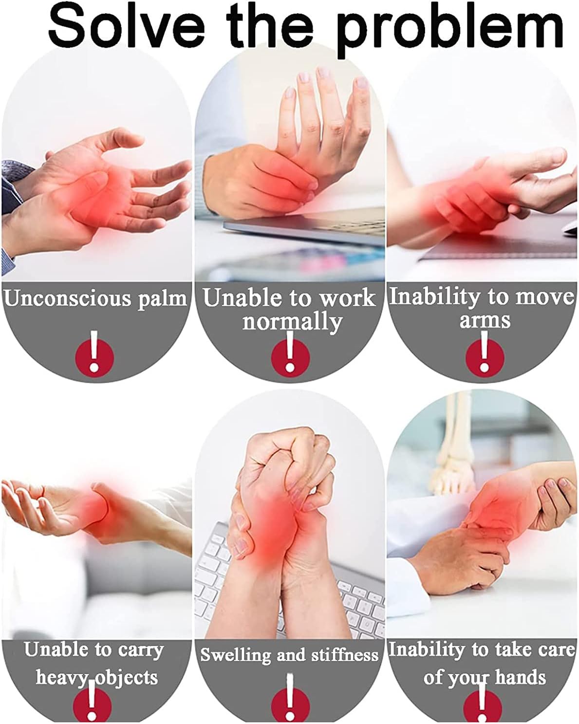 Rehabilitation Robot Gloves,Electric Finger-Hand Training Device,Functional Hand Splint,Hand Finger Trainer Gloves Orthotics for Stroke Hemiplegia