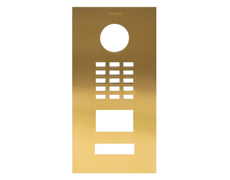 DoorBird Front Panel for D2101V in Gold