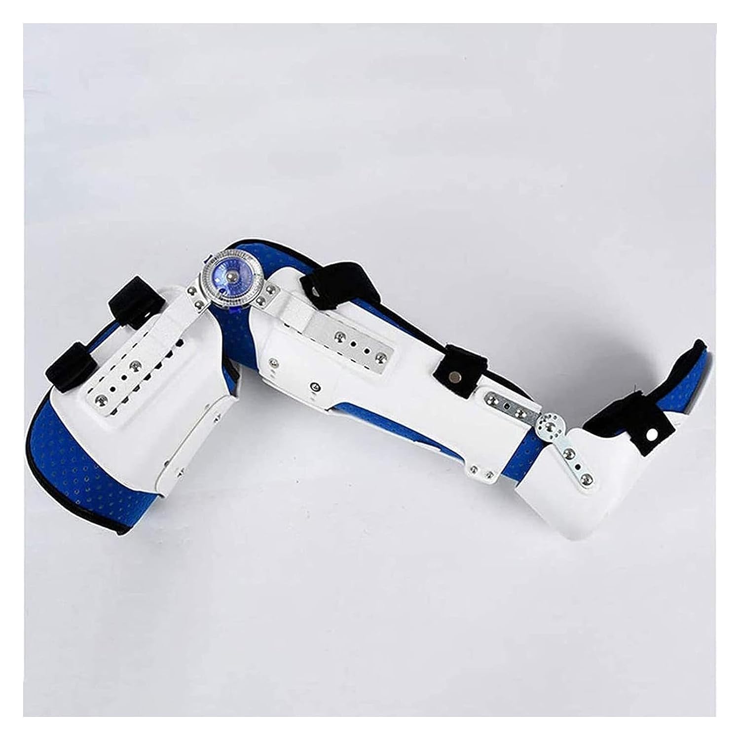 Adjustable Hip Joint Fixation Bracket, Reusable Thigh Knee Ankle Foot Supports Brace Leg Orthosis Splint Portable Abduction Hinge Foot Orthotics Suitable For Stable Fractures(Right)