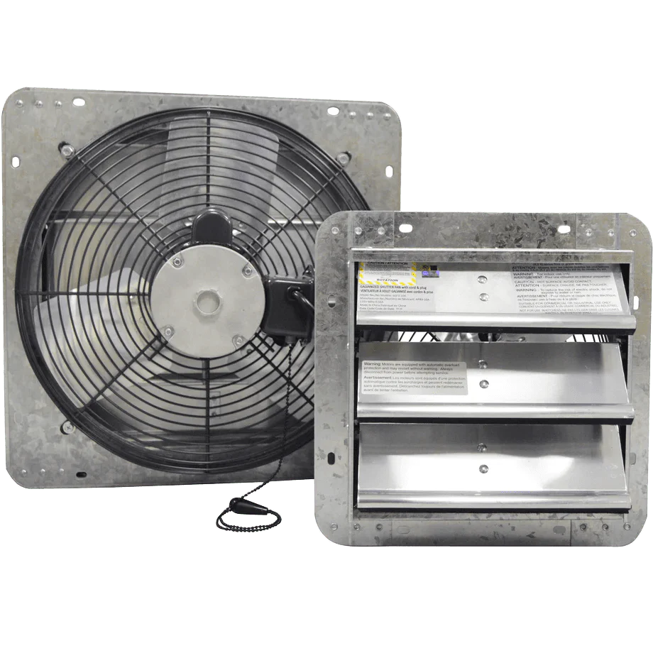 Canarm GSF Series 20-In. Galvanized Shutter Exhaust Fan