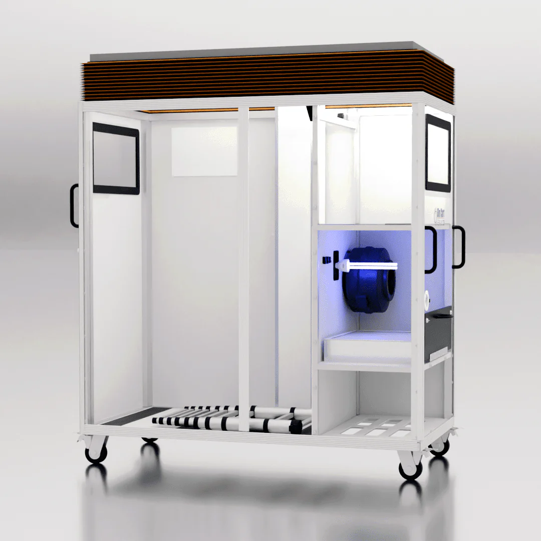 Air-Care Bio Cart HEPA Mobile Dust Containment Kit