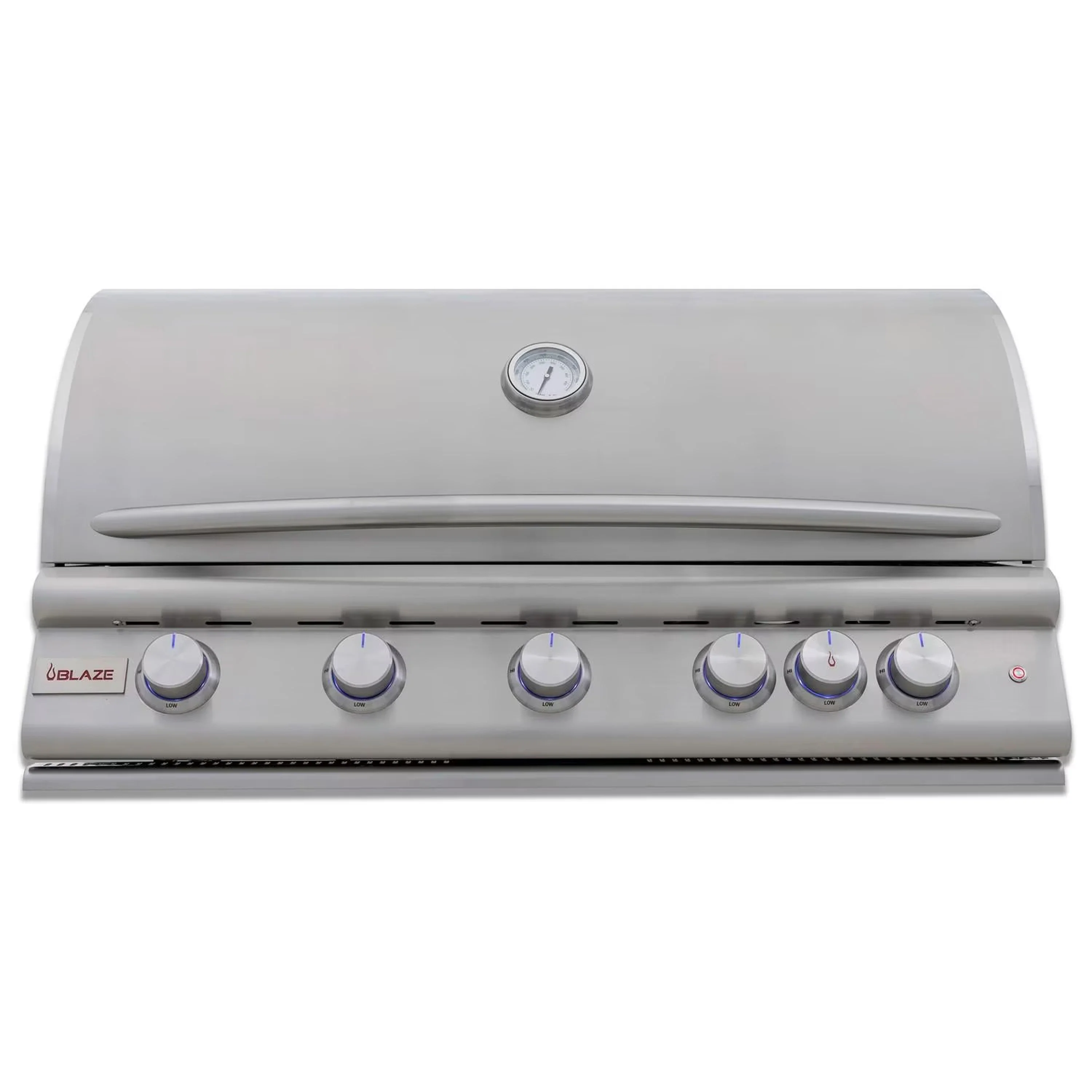 Blaze LTE+ 40-Inch 5-Burner Built-In Propane Gas Grill W/ Rear Infrared Burner and Lift-Assist Hood (BLZ-5LTE3-LP)
