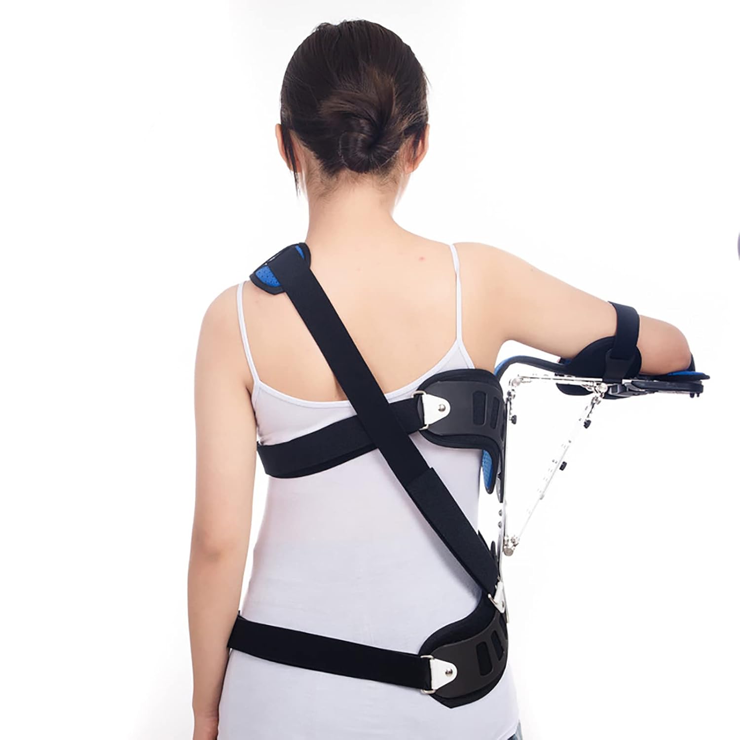 HAILM Shoulder Brace,Adjustable Shoulder Abduction Bracket Fixed Shoulder Orthosis Brace Shoulder Joint Humeral Fracture Dislocation Fixed Stent,Left