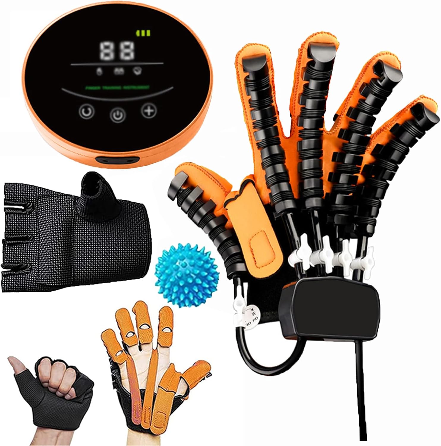 Stroke Hand Splint, hand Rehabilitation Device Stroke Hemiplegia Finger Trainer, to Solve Finger ​Stiffnes effectively relieves finger cramps
