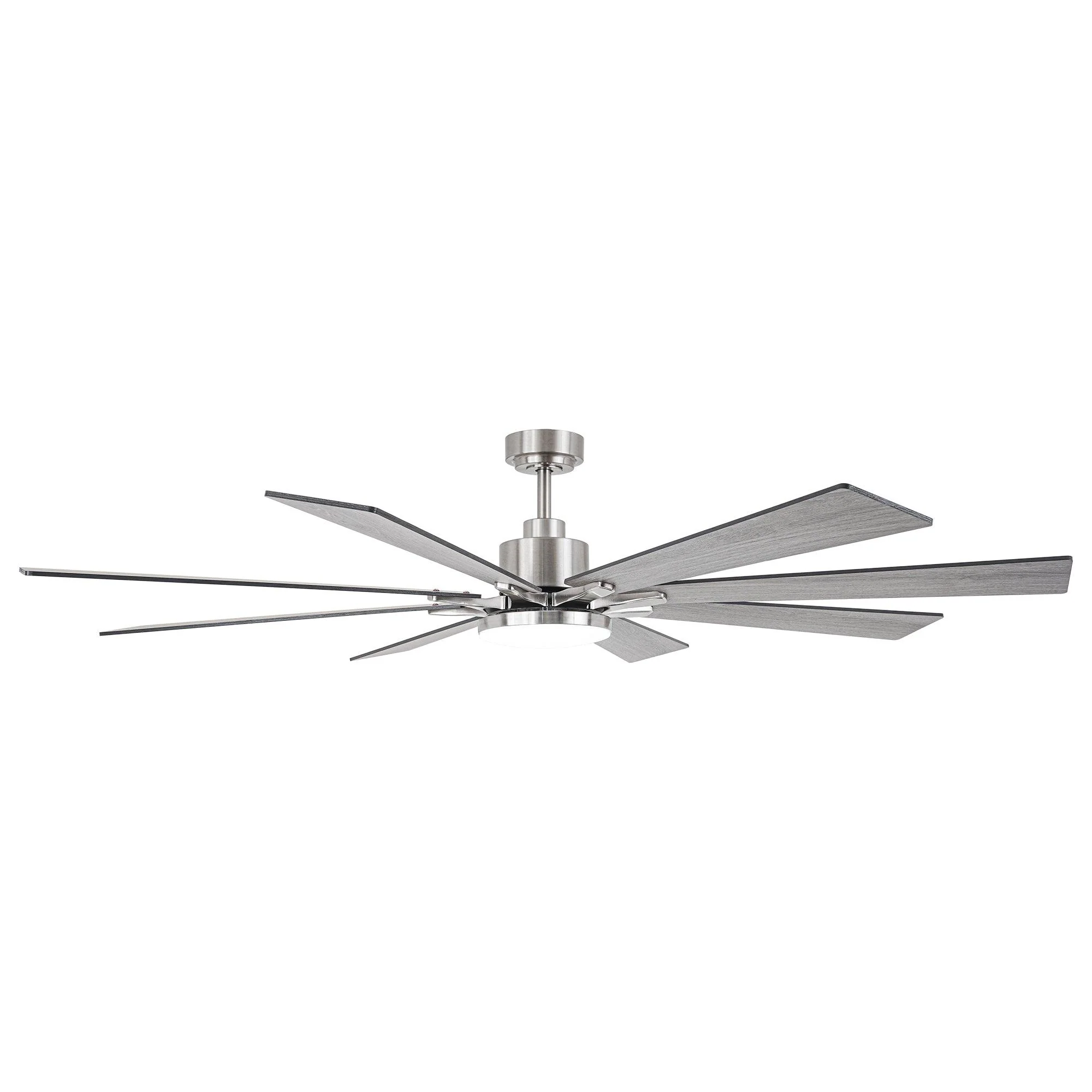Parrot Uncle 72-Inch Elbe Modern Downrod Mount Ceiling Fan with Light and Remote Control