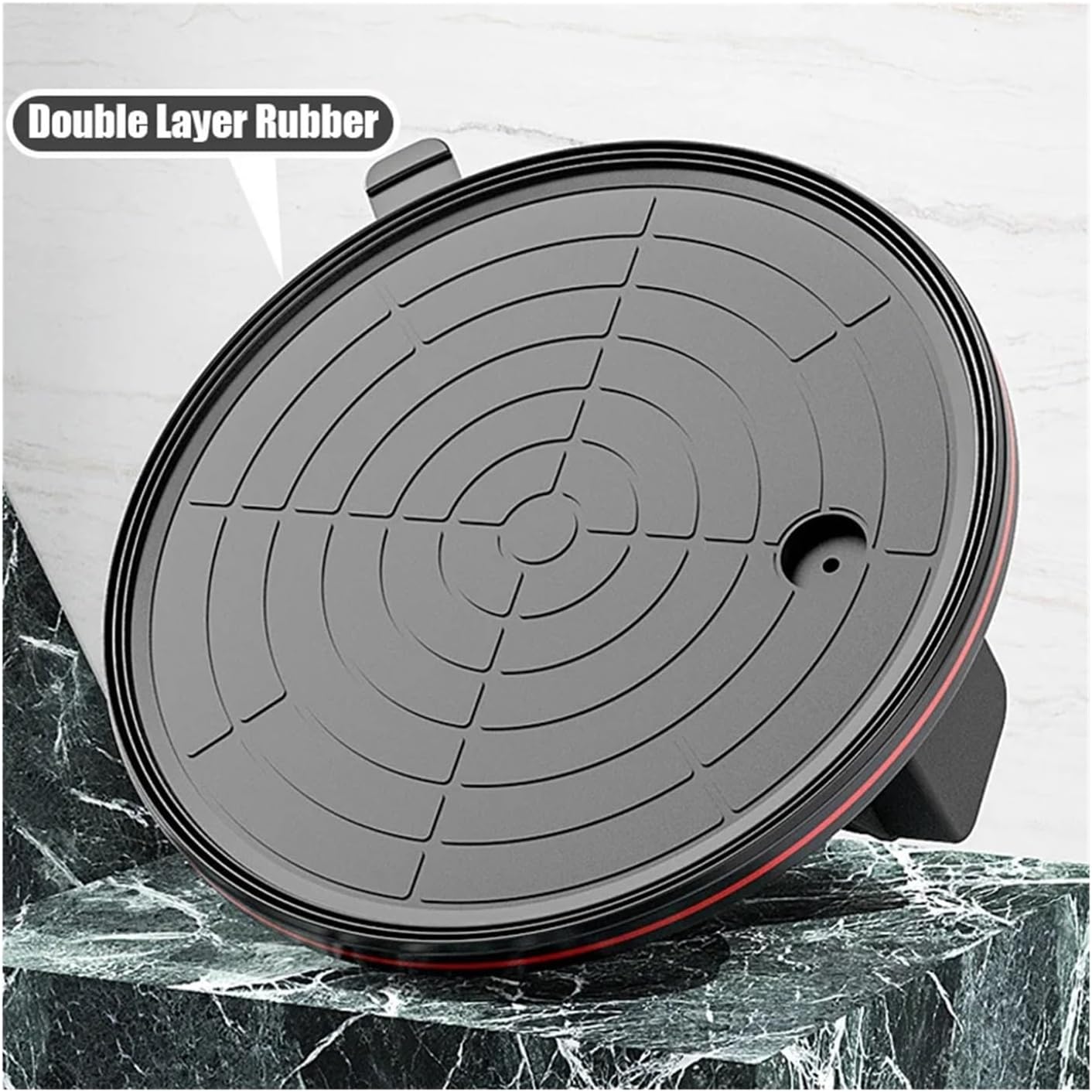 8'' Electric Vacuum Suction Cup Arc Bottom s Ceramic Tile Lift Heavy Lifting Tools 2400mAh Battery Bearing 200kg Suction Cup(Rojo)
