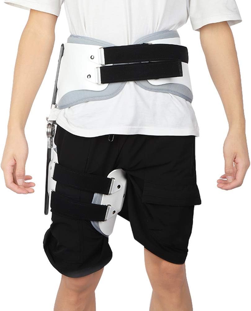 Thigh Hip Brace for Sciatica Pain Relief Hip Stabilizer Hip Orthosis Brace Hip Support Brace for Men Women Pull Injury Postoperative Rehabilitation