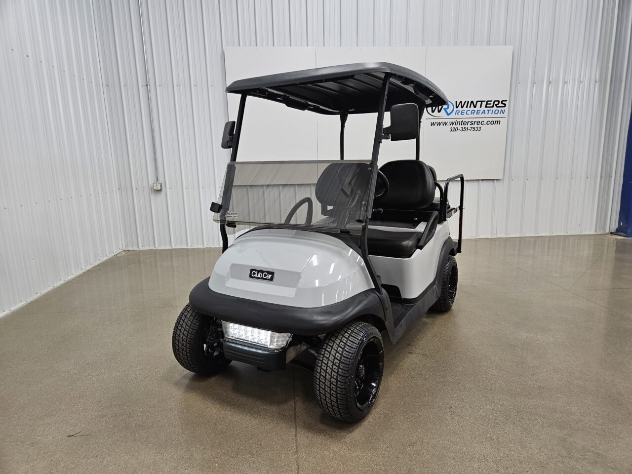 2022 Club Car Precedent Electric STREET READY Golf Cart, Platinum